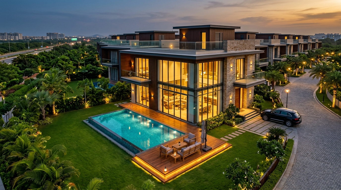 Luxury Gated Community Villas Kokapet
